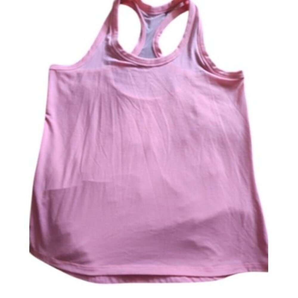 Athletic Pink Tee with mesh venting